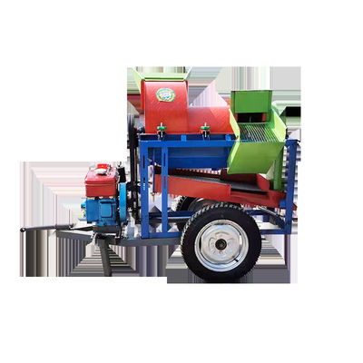 qualidade  Diesel Portable Corn Peeler Sheller Sorghum Soybean Sorghum Stripping Maize Shelling Thresher Machine fábrica